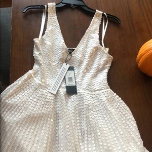 Never worn White sequin dress